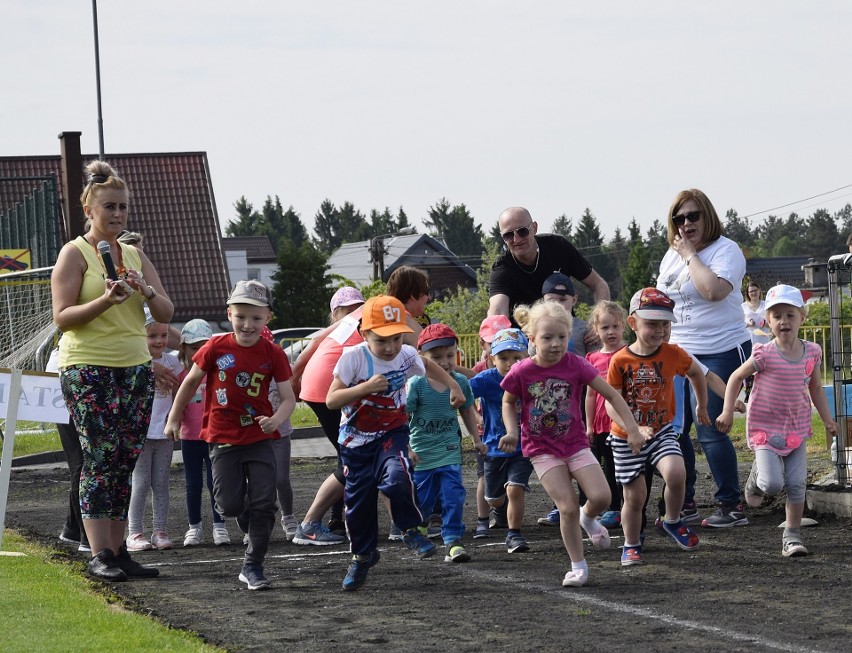 Maraton miasteckich przedszkolaków