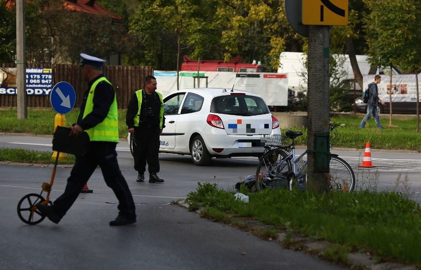 Miejsce śmiertelnego wypadku na ulicy Struga w Radomiu.