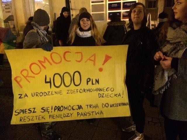 Gdańsk: protest przeciwko ustawie „Za życiem”