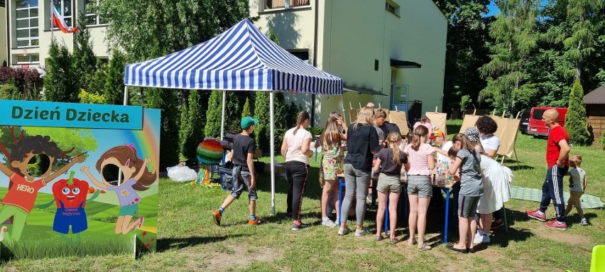 Dzieci z Wrzosu w gminie Przytyk miały festyn w niedziele 5...