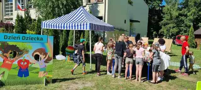 Dzieci z Wrzosu w gminie Przytyk miały festyn w niedziele 5 czerwca.