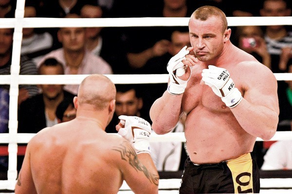 Mariusz Pudzianowski w walce z Marcinem Najmanem