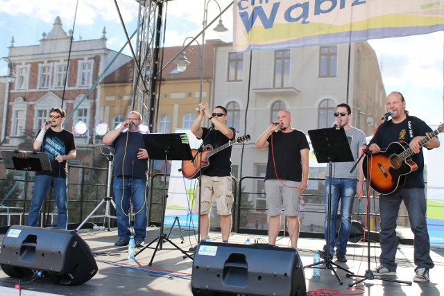 Koncert zespołu DTKF Shanty był głównym punktem festynu w Wąbrzeźnie