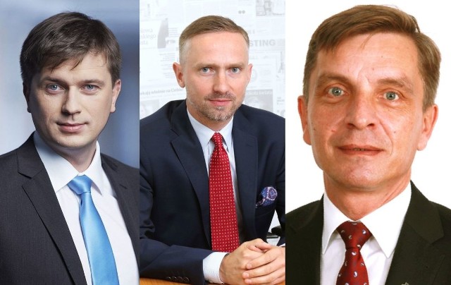 Gośćmi Pawła Więcka będą: przewodniczący sejmiku województwa Arkadiusz Bąk (z lewej) oraz wiceprzewodniczący sejmiku Andrzej Pruś (z prawej).