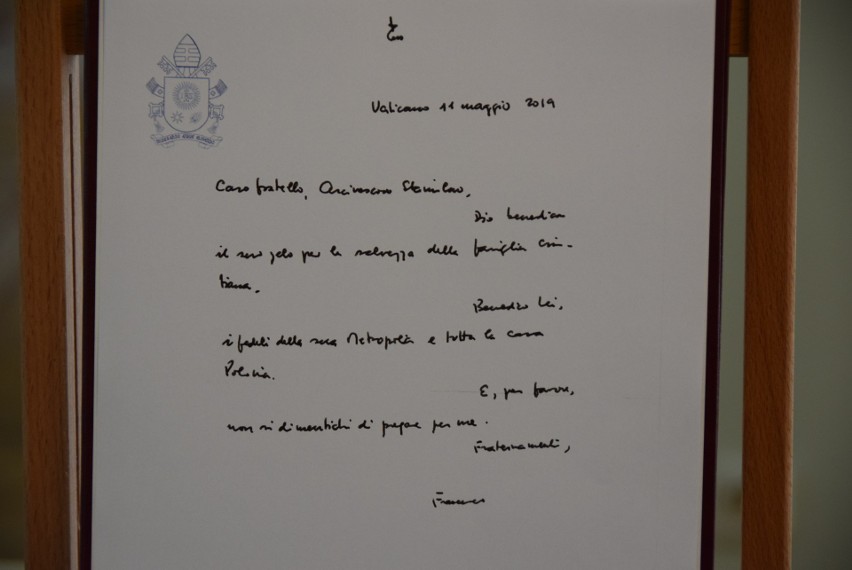 List papieża Franciszka do wiernych z archidiecezji...