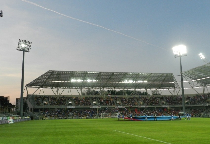 Kibice na meczu Podbeskidzie Bielsko-Biała - Widzew Łódź 3:0