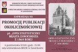 Promocja publikacji okolicznościowej "Opis statystyczny Miasta Zawichost z 1860 roku"