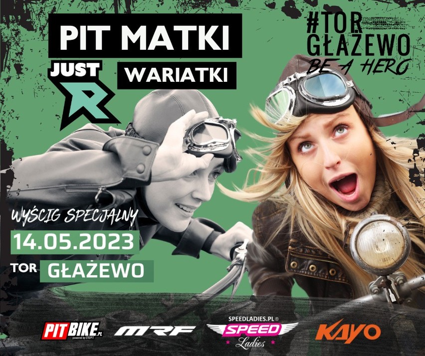 W Głażewie, podczas drugiej rundy Pucharu Polski Pit Bike...