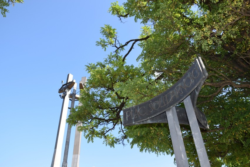 Plac Solidarności i Pomnik Poległych Stoczniowców