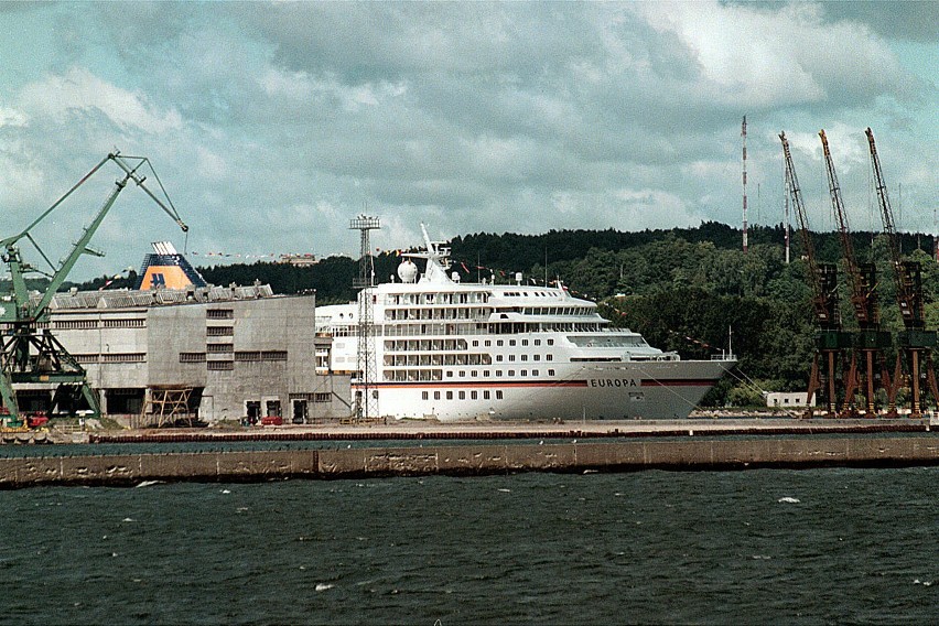 Wycieczkowiec "Europa" w Porcie Gdynia