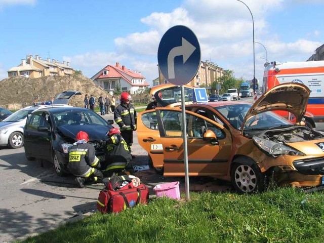 Do wypadku doszło na skrzyżowaniu ulicy Kopernika i 11 listopada.