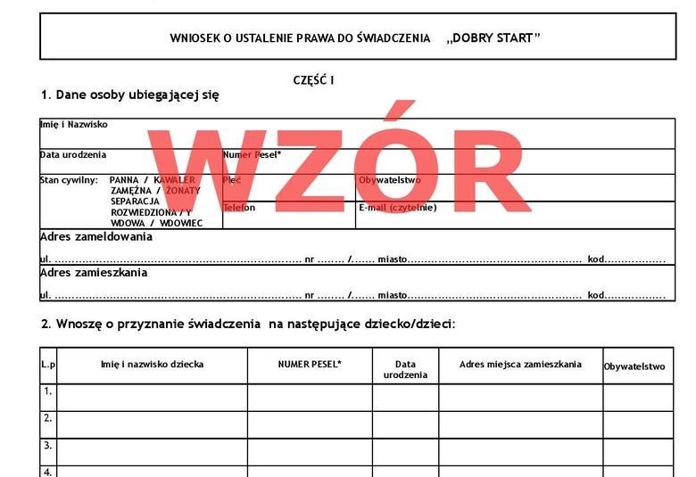 Wniosek 300 plus ONLINE I DO WYDRUKU: Kiedy wypłata? Jak...