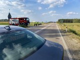 Wypadek w Brzozowie. Trzy osoby ranne po zderzeniu volkswagena z suzuki