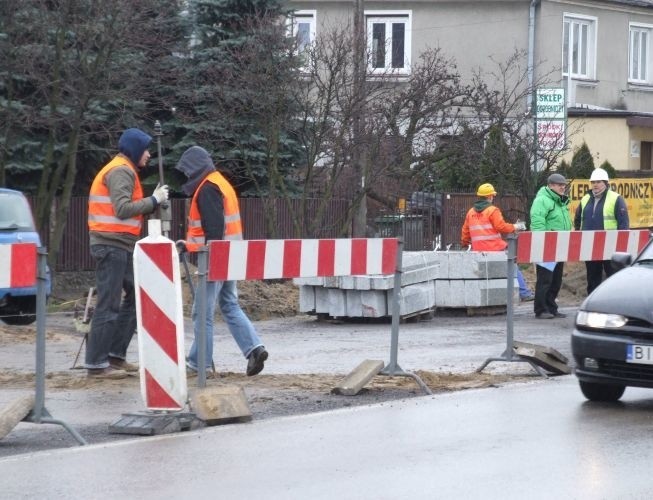 Rozpocząl sie remont ul. Hetmanskiej w Bialymstoku.