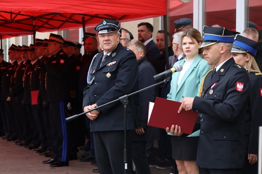 Uroczystość była okazją do wręczenia wyróżnień i awansów.