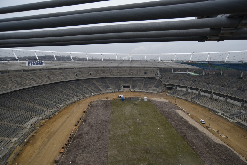 Zwiedzanie budowa stadion slaski chorzow 7.12.2015 fot....