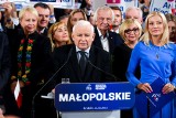 Jarosław Kaczyński w Krakowie o Tusku: Każdy człowiek wie, że takich rzeczy robić nie wolno