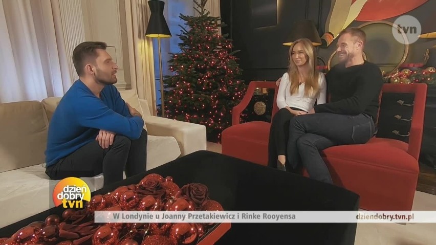 "Dzień Dobry TVN". Rinke Rooyens i Joanna Przetakiewicz opowiadają o swojej miłości! Jak zaczął się ich związek? [WIDEO+ZDJĘCIA]