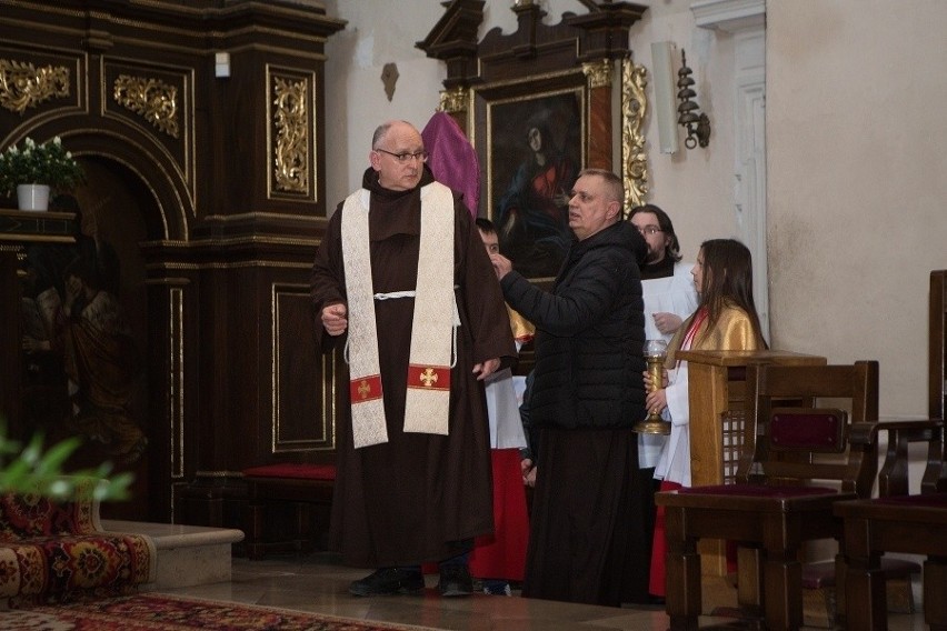 Wielki Czwartek w klasztorze Ojców Franciszkanów w Pińczowie