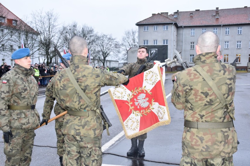 Kolejna przysięga Wojsk Obrony Terytorialnej w Słupsku 