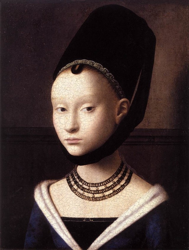 Petrus Cristus "Portret młodej kobiety", 1470 rok
