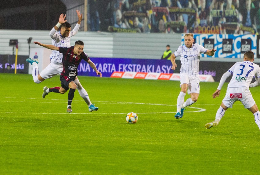 Pogoń - Lech 1:1. Torpeda nie zapewniła Portowcom zwycięstwa [ZDJĘCIA]