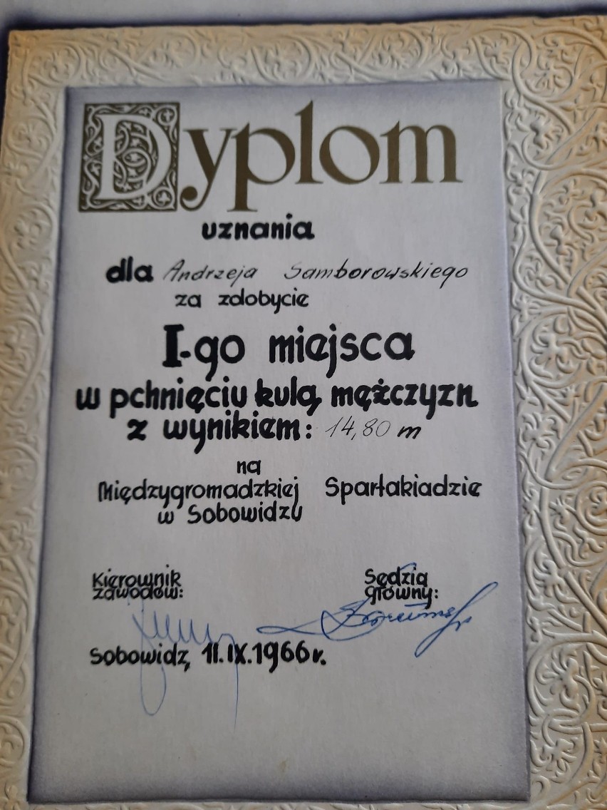 W Wejherowie wspominali lekkoatletę Hieronima Głogowskiego. Był jednym z czołowych polskich oszczepników [ZDJĘCIA]