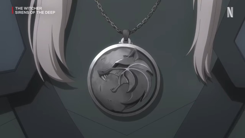 Geralt będzie nosić na szyi swój ikoniczny medalion Szkoły...