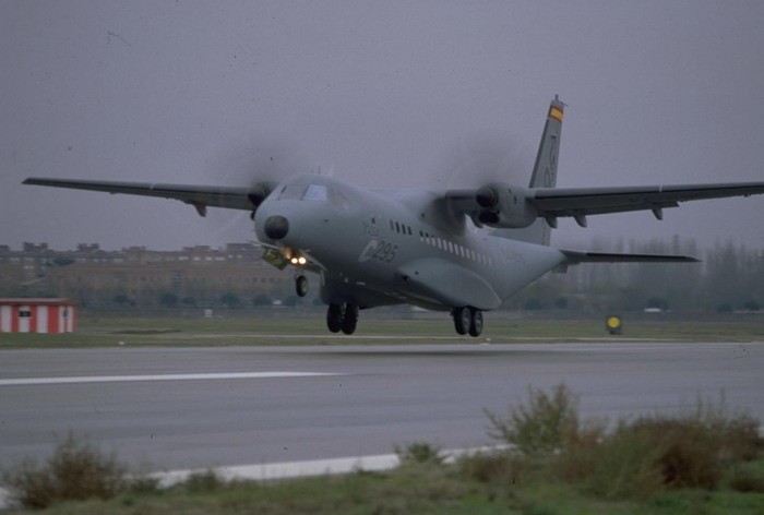 Produkowany od 9 lat CASA-295M to hiszpanski samolot...