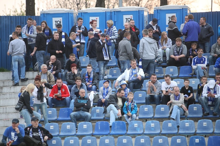 Ruch Chorzów - Wisła Kraków. Kibice Ruchu Chorzów