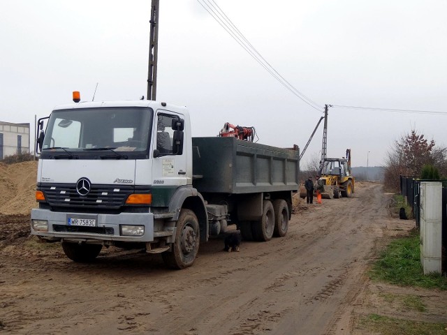 Budowany jest fragment ulicy Pasterskiej na radomskich Wośnikach.