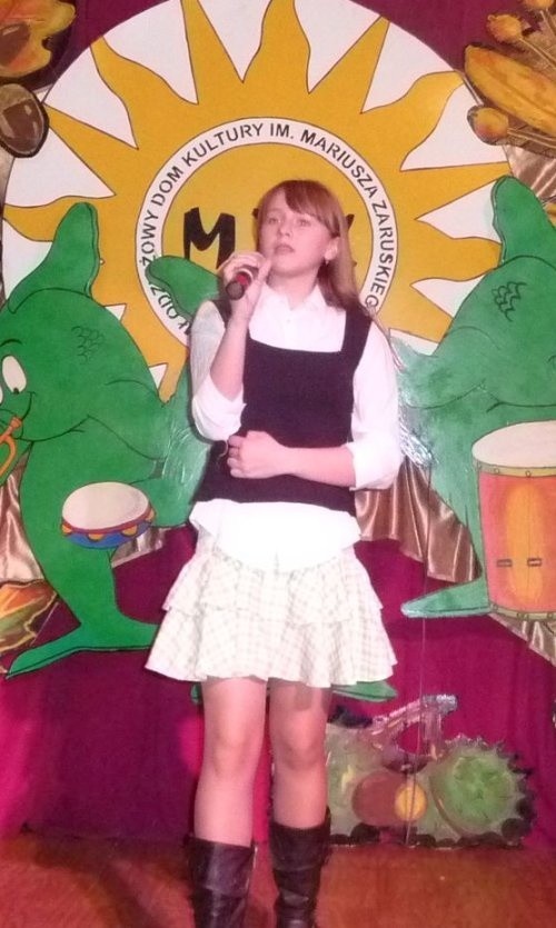 W MDK zaśpiewało 70 wykonawców. Weronika Klimczak z Szkoły Podstawowej w Chociwlu niestety nie zakwalifikowała się do grudniowego finału.