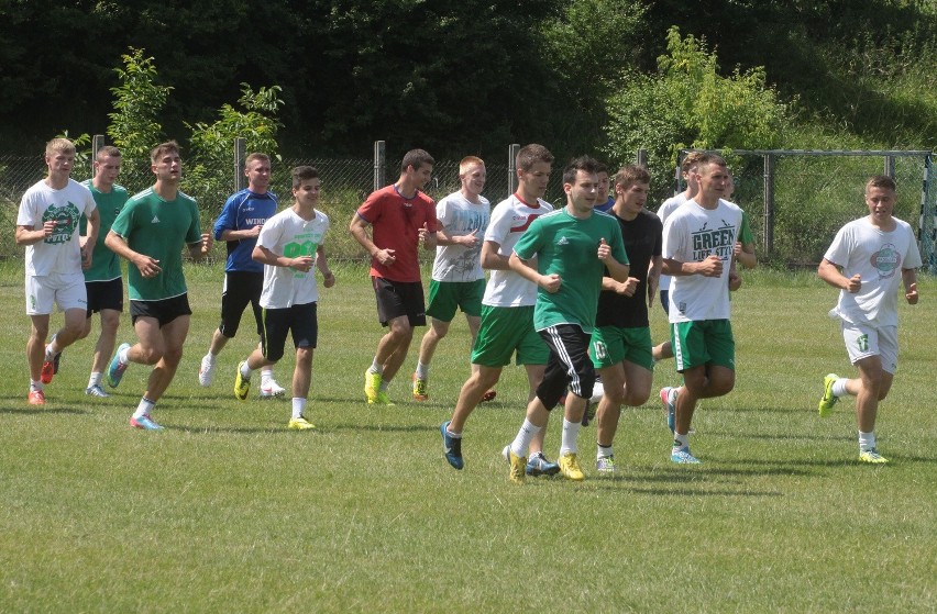 Pierwszy trening Radomiaka 2 lipca 2014