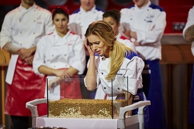 Izabela Janachowska w "Hell's Kitchen" (fot. Polsat)