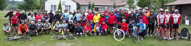 W suchedniowskim rajdzie rowerowym wzięło udział 84 zawodników.