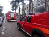 Groźny pożar ośrodka wczasowego w Darłowie 1.01.2019 roku. Ewakuowano 46 osób. 1 osoba trafiła do szpitala
