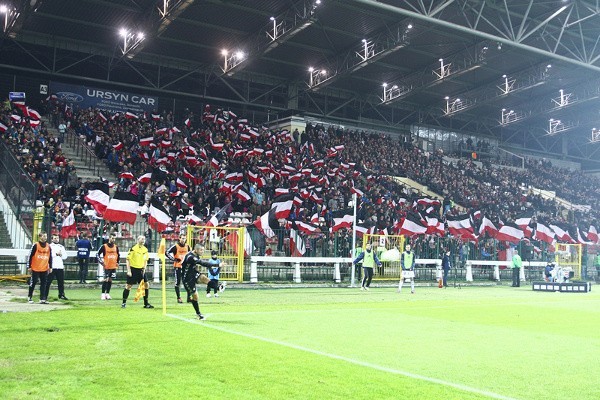 "Akcja Kibic" na stadionie Polonii Warszawa