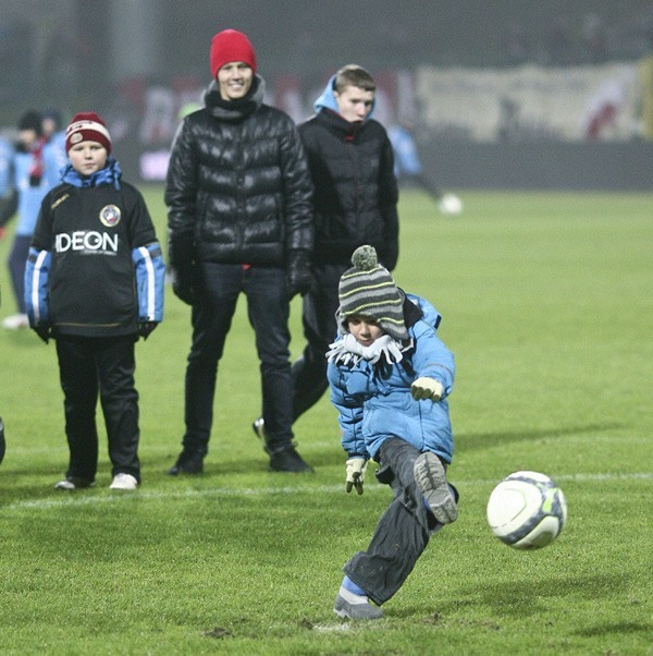 "Akcja Kibic" na stadionie Polonii Warszawa