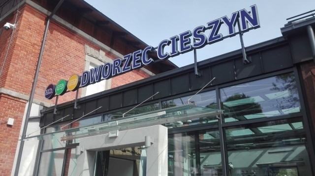 Dworzec kolejowy w Cieszynie...