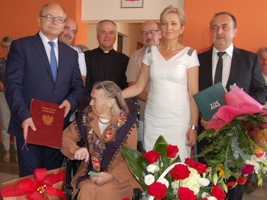 Marianna Kuleta w Dziebałtowie świętowała setne urodziny 