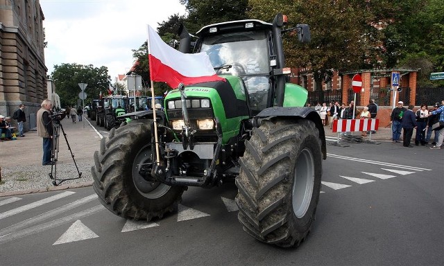 Rolnicy wrócili na ulice Szczecina.