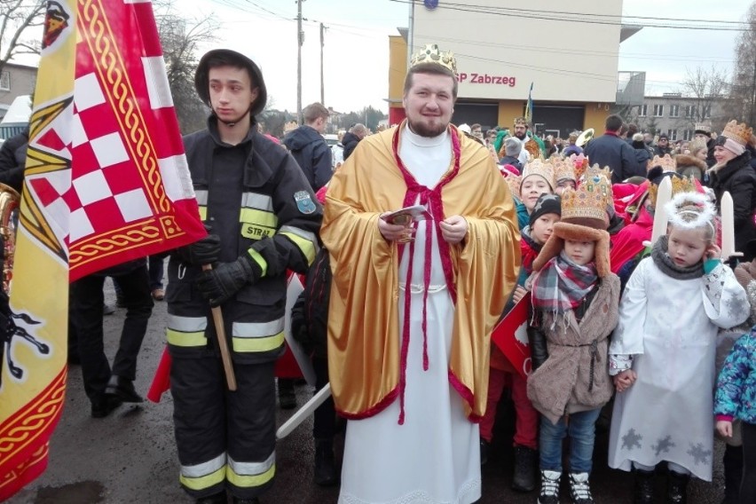 Orszak Trzech Króli 2018 w Zabrzegu