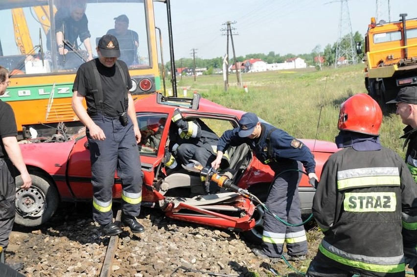 Toruń. Wypadek na przejeździe