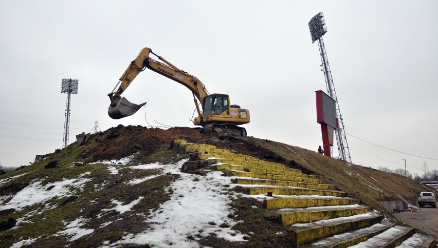 Rozbiórka stadionu Widzewa