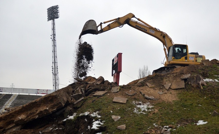 Rozbiórka stadionu Widzewa