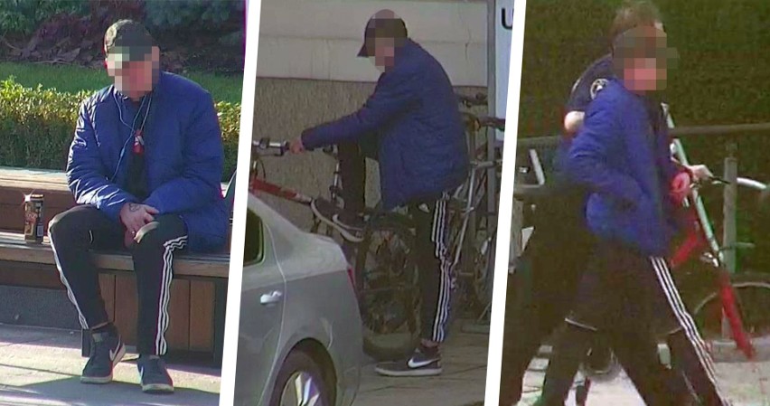 Strażnicy miejscy w Bydgoszczy złapali złodzieja roweru....