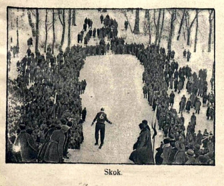 Skocznia narciarska była także w Łagiewnikach na Górze...