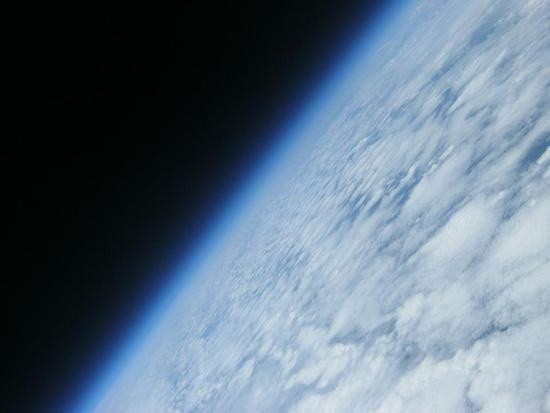 Krzywizna Ziemi widziana z gondoli balonu SEBA 3