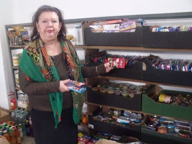 Maria Adamczyk, prezes Świętokrzyskiego Banku Żywności: Dziękuję wszystkim za pomoc w zbieraniu żywności, za włożenie do koszyka chociaż jednego artykułu.