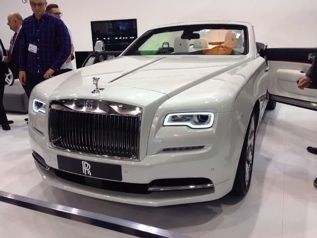 Podczas tegorocznej edycji targów Poznań Motor Show, Rolls-Royce Motor Cars Warszawa chwali się pełną paletą możliwości personalizacji i indywidualizacji samochodów w ramach programu Bespoke.Fot. Łukasz Szewczyk